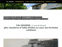 Tablet Screenshot of calxandera.com